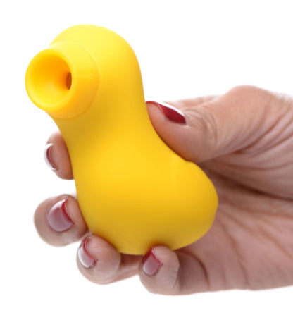 Sucky Ducky Silicone Clitoral Stimulator - Yellow - Love It Wet