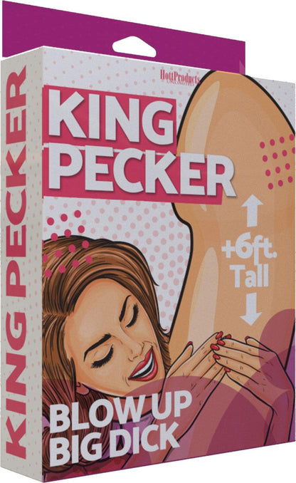 King Pecker- 6 Foot Giant Inflatable Penis - Love It Wet