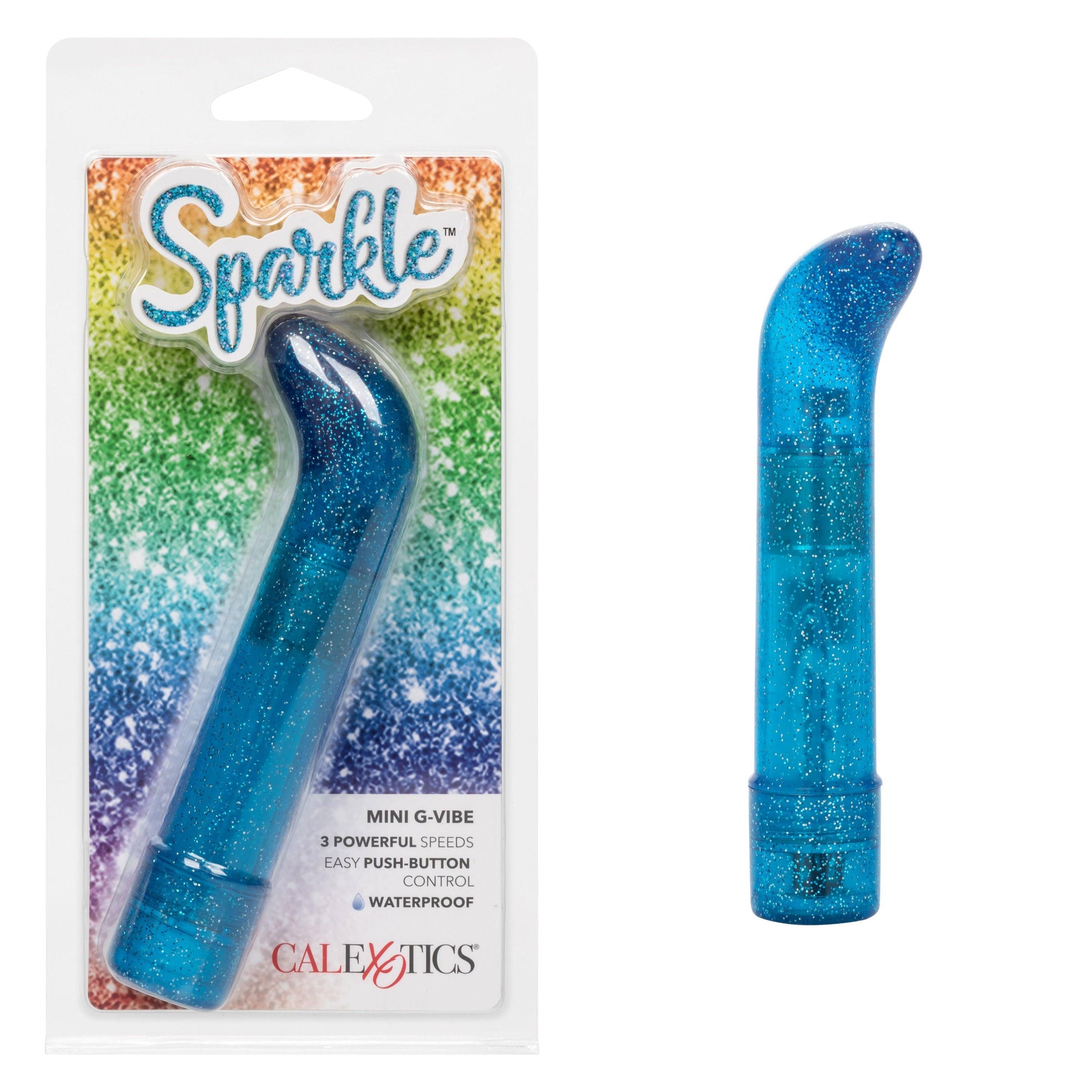 Sparkle Mini G-Vibe - Blue - Love It Wet