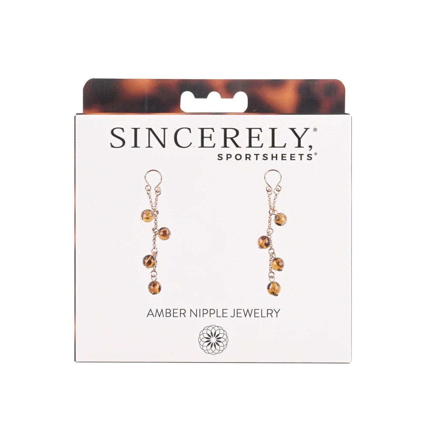 Sincerely Amber Nipple Jewelry - Love It Wet