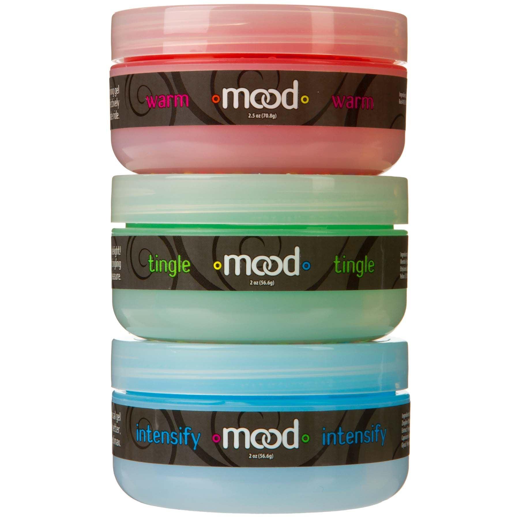 Mood Arousal Gels - Warm, Tingle, Intensify - Love It Wet