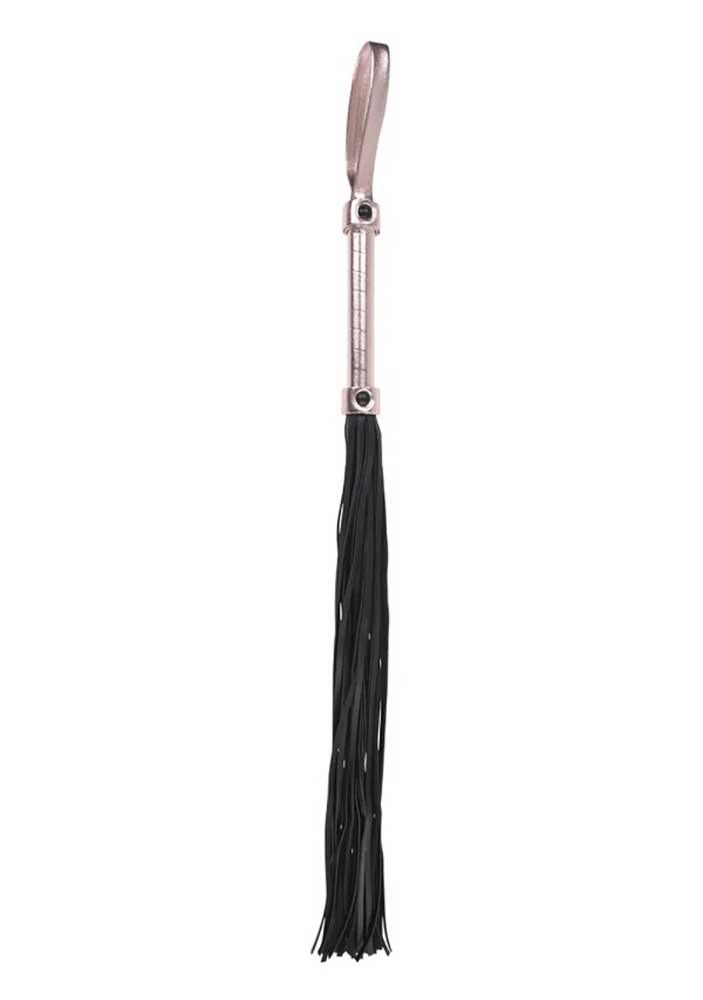 Brat Flogger - Black / Rose Gold - Love It Wet