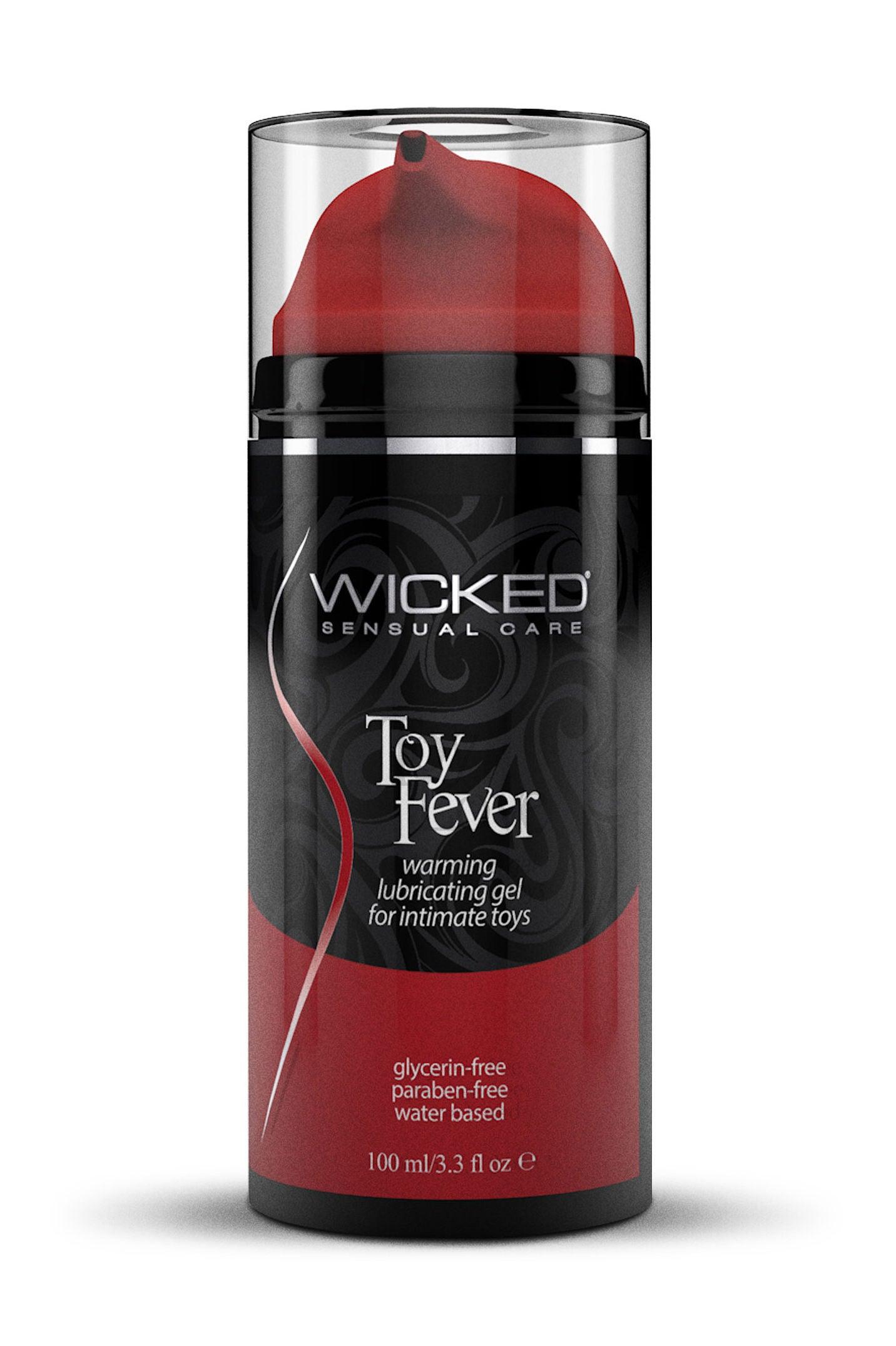 Toy Fever Warming Lubricating Gel for Intimate Toys - 3.3 Fl. Oz. - Love It Wet