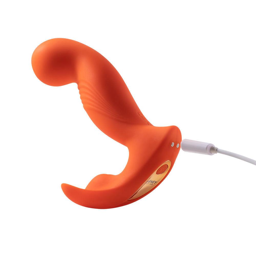 Crave 3 - G-Spot and Clit Vibrator - Orange - Love It Wet