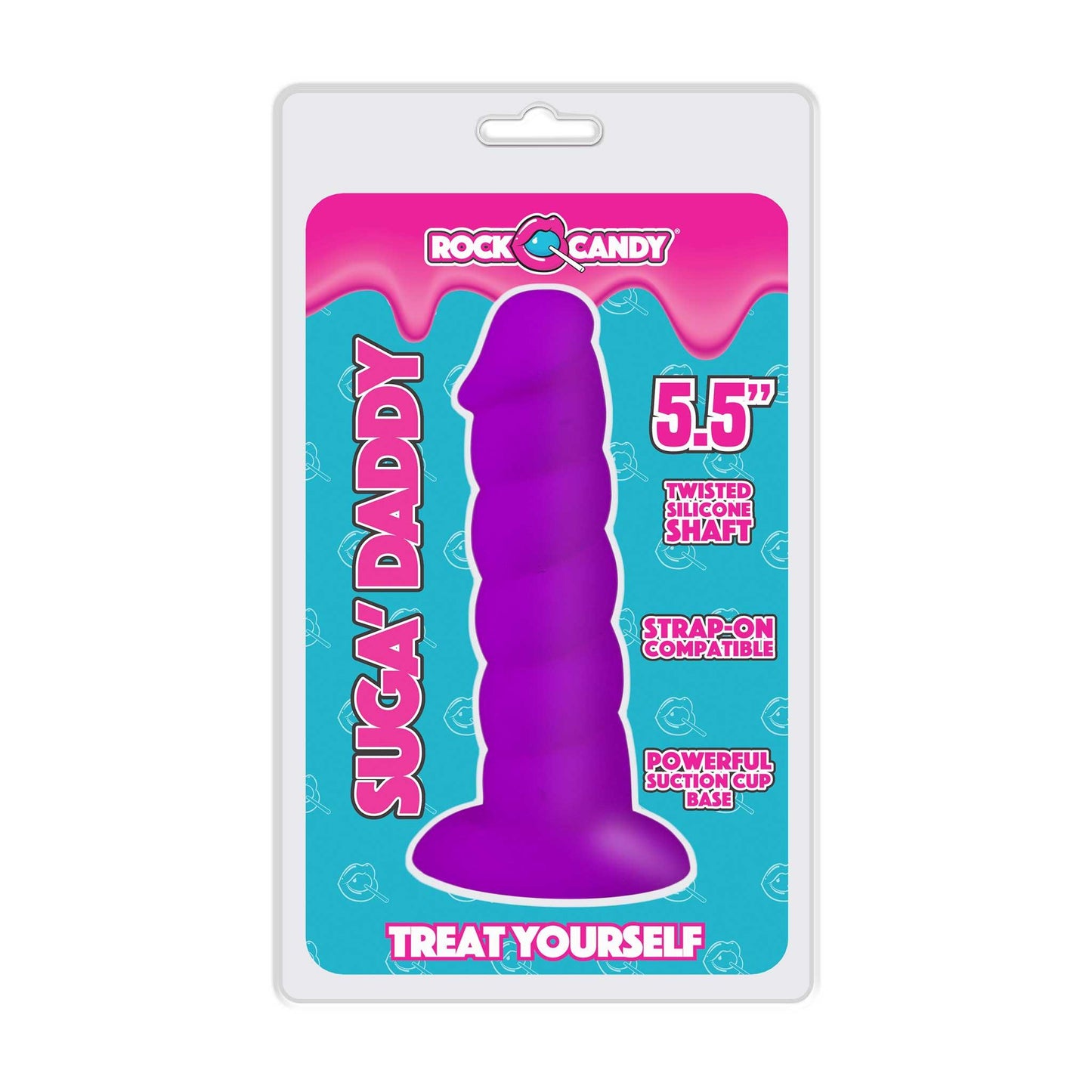 Suga-Daddy 5.5 Inch Dong - Pink - Love It Wet