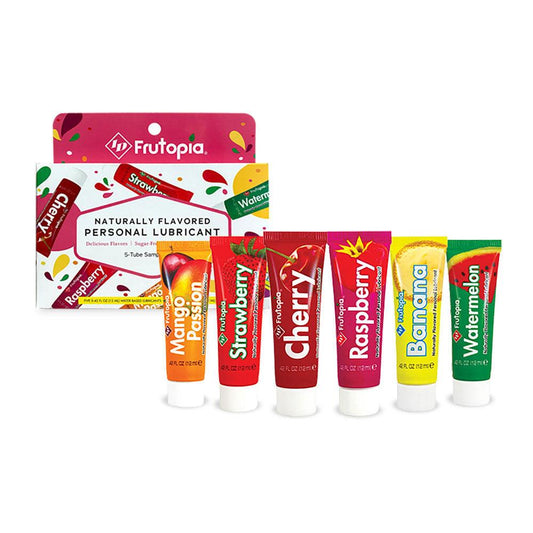 Frutopia 5-Tube Sampler Pack Assorted Flavors - Love It Wet