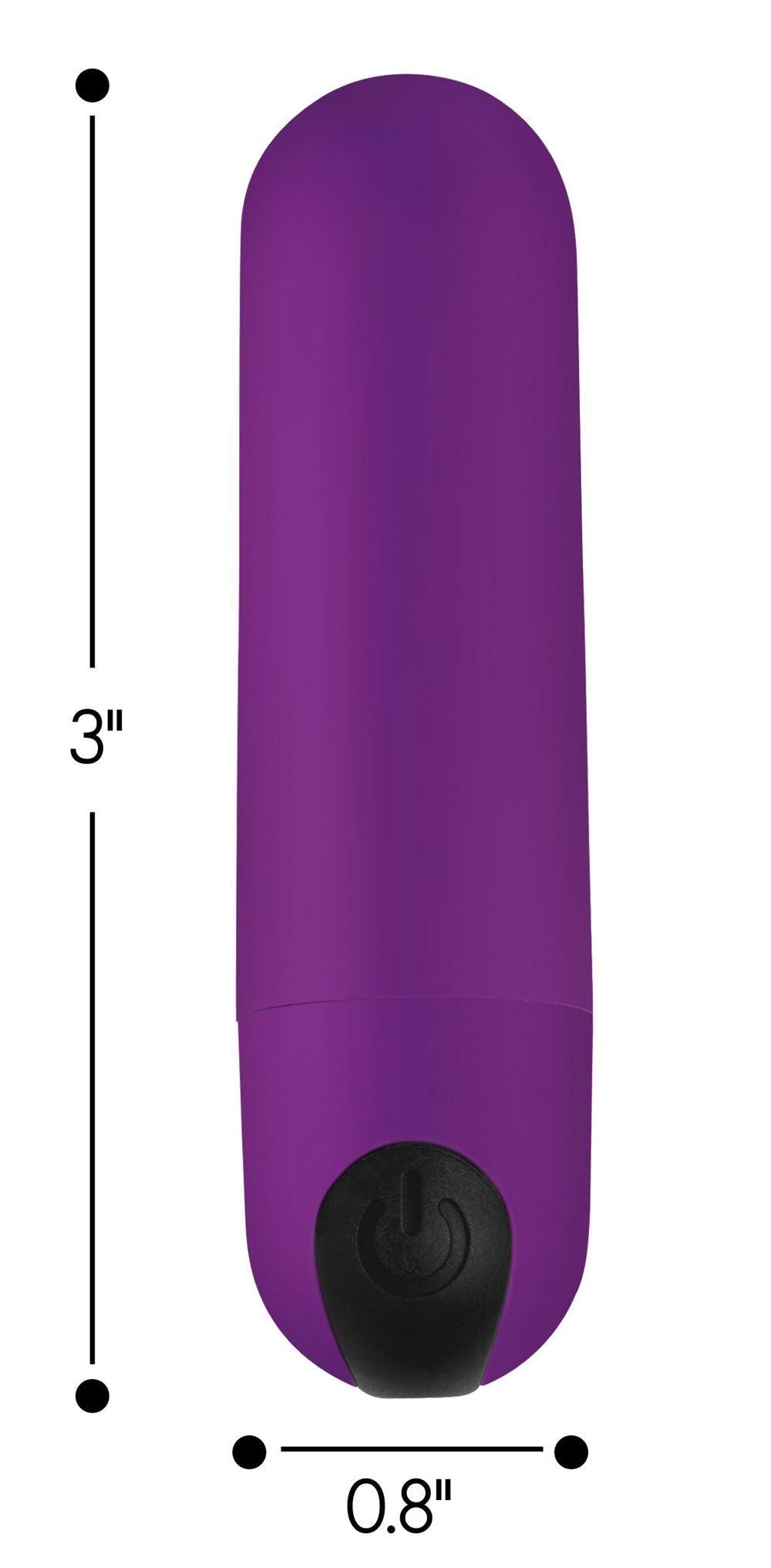 Bang Vibrating Bullet With Remote Control - Black - Love It Wet