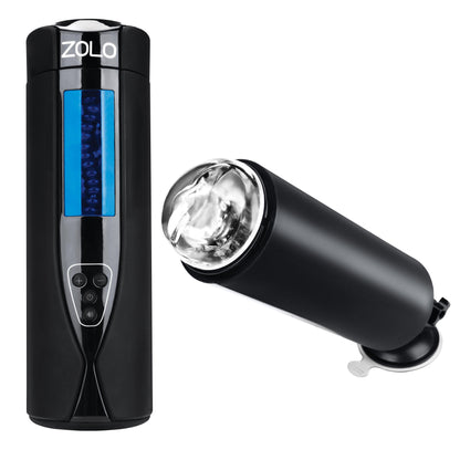 Zolo Tornado Rechargeable Masturbator - Black - Love It Wet