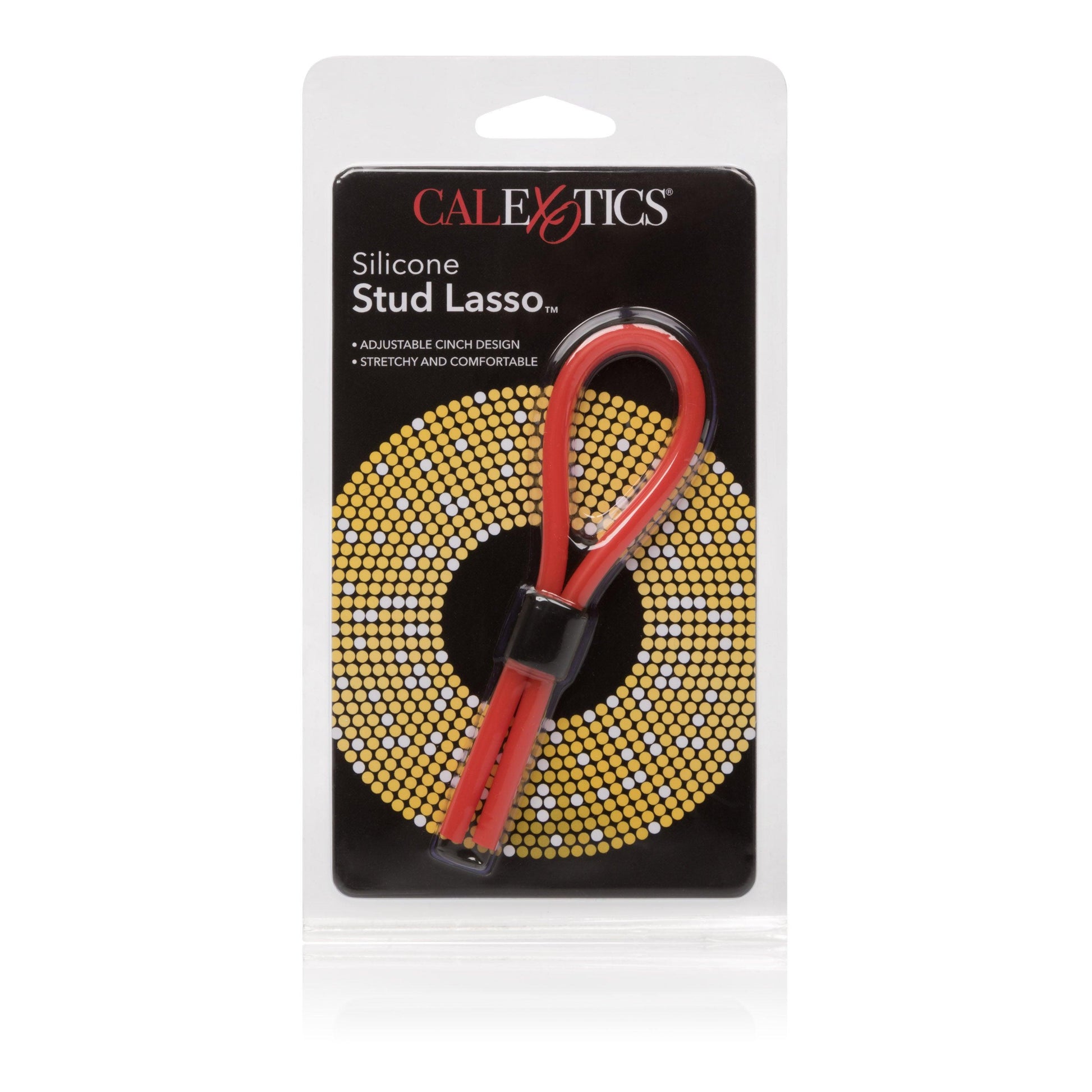 Silicone Stud Lasso - Black - Love It Wet