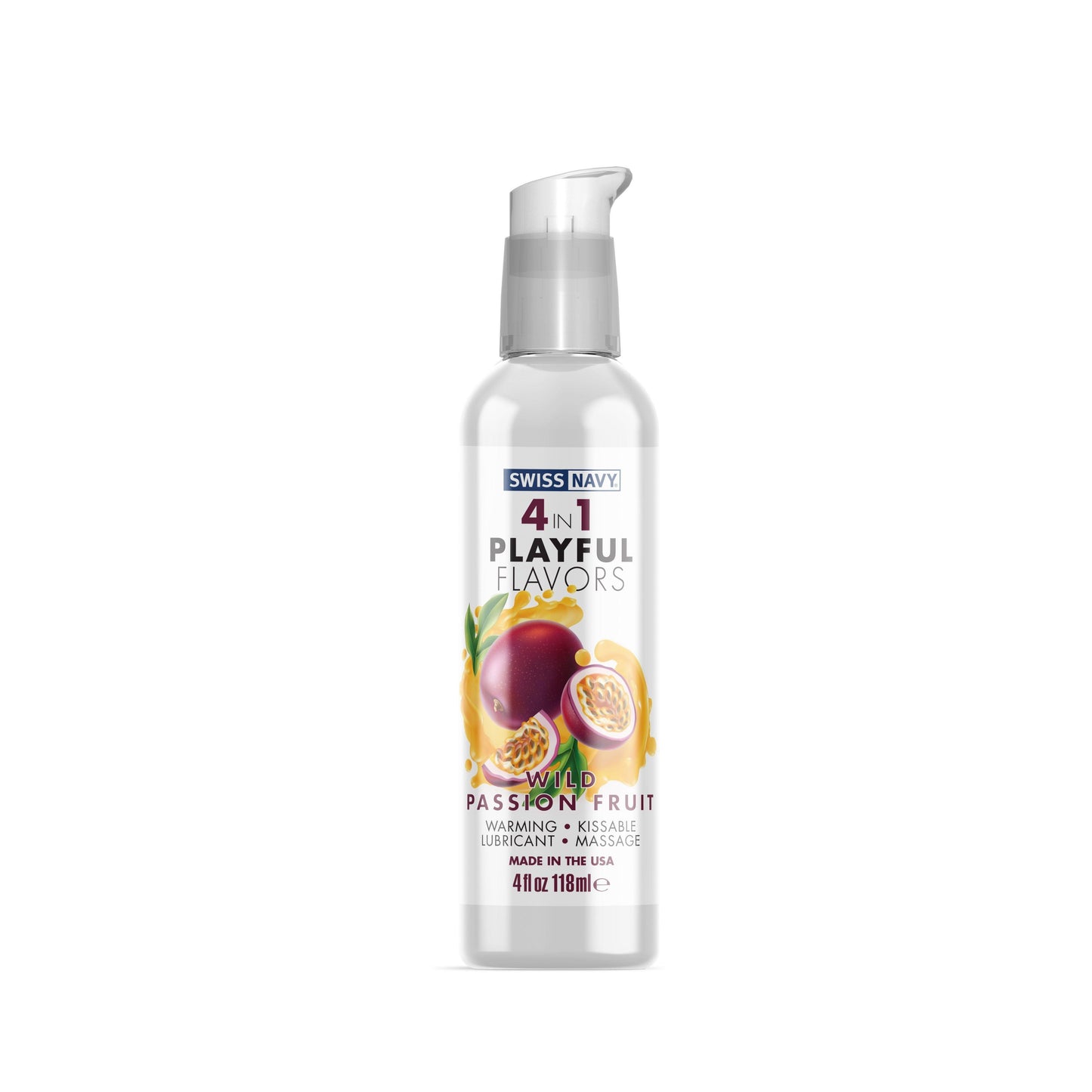 Swiss Navy 4-in-1 Playful Flavors - Chocolate Sensation - 4 Fl. Oz. - Love It Wet