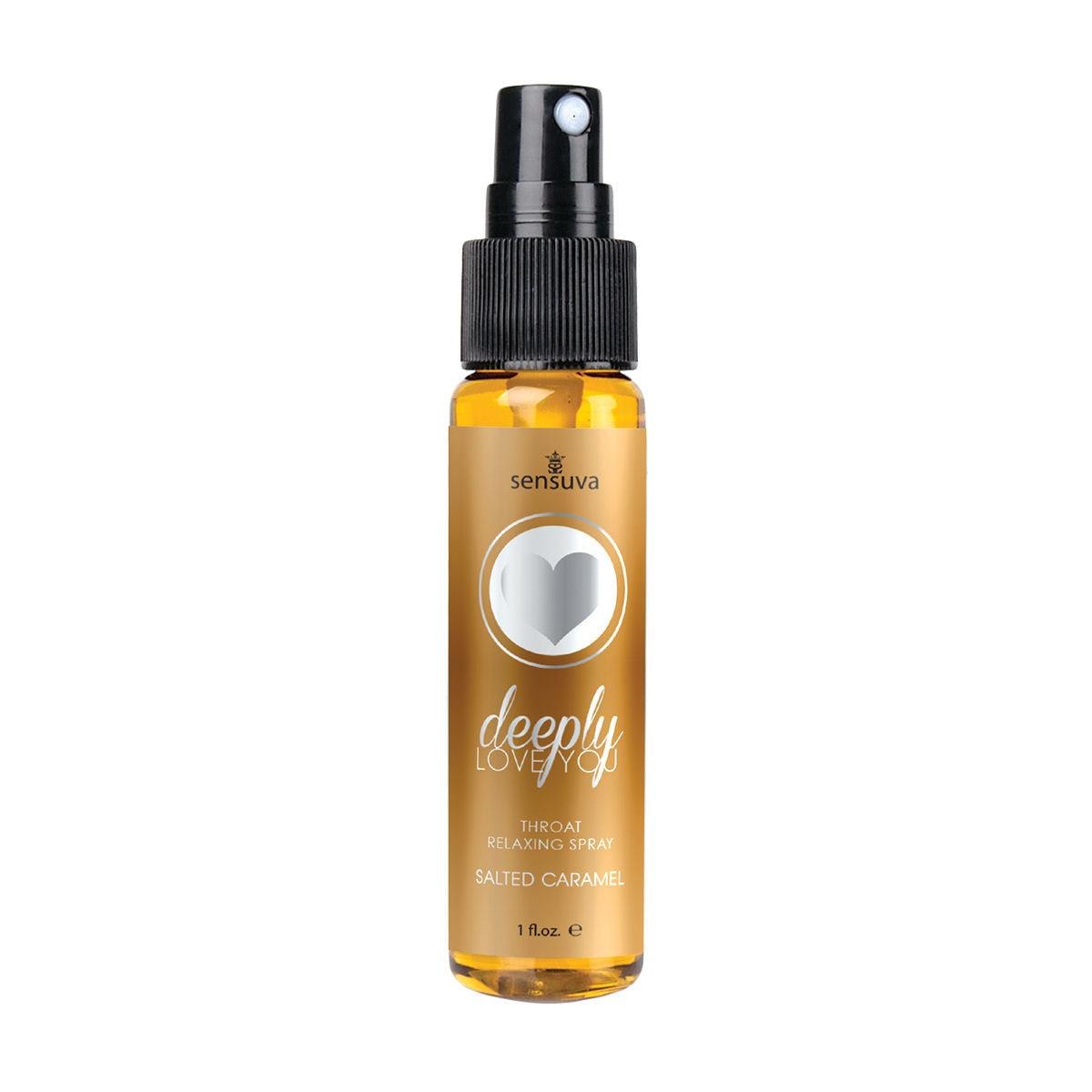 Deeply Love You Throat Relaxing Spray - Salted Caramel - 1 Fl. Oz. - Love It Wet