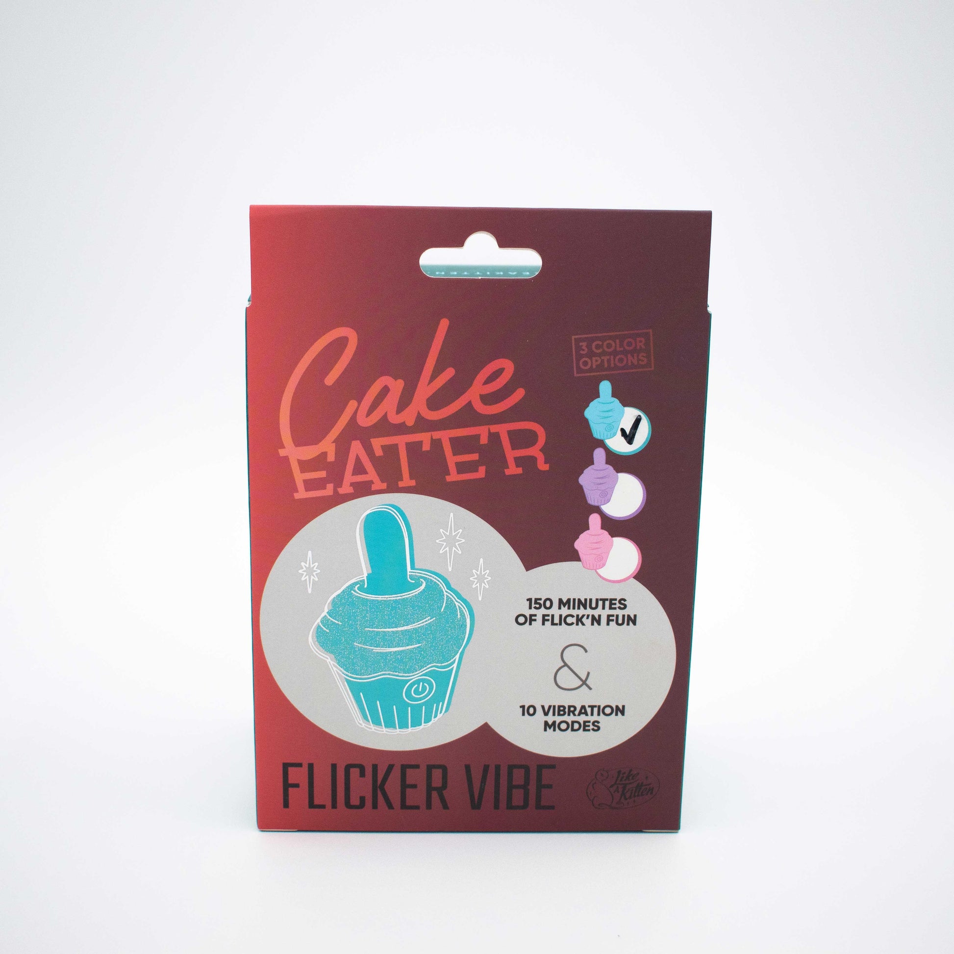 Cake Eater Clit Flicker Stimulator - Blue - Love It Wet