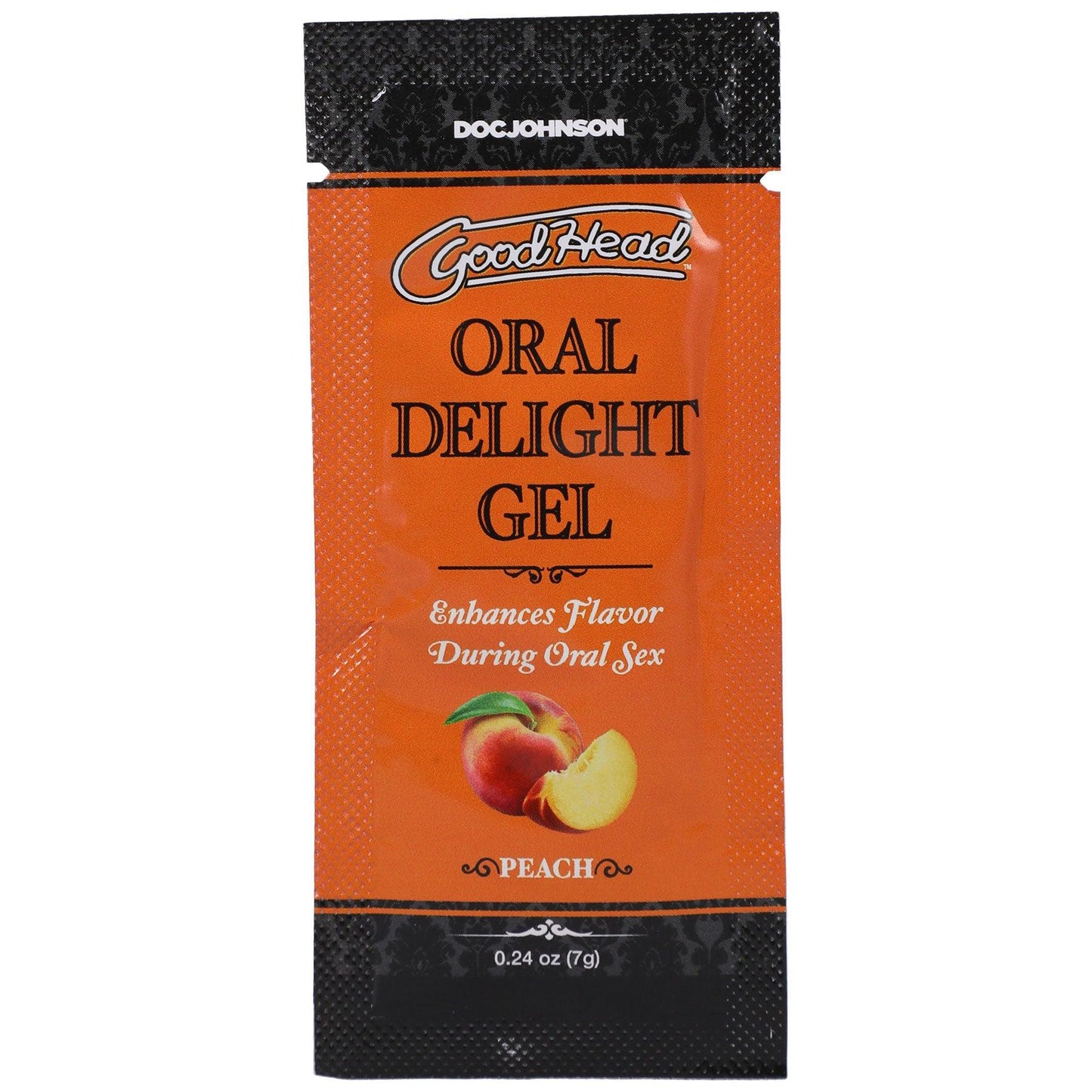 Goodhead - Oral Delight Gel - Peach - 0.24 Oz - Love It Wet