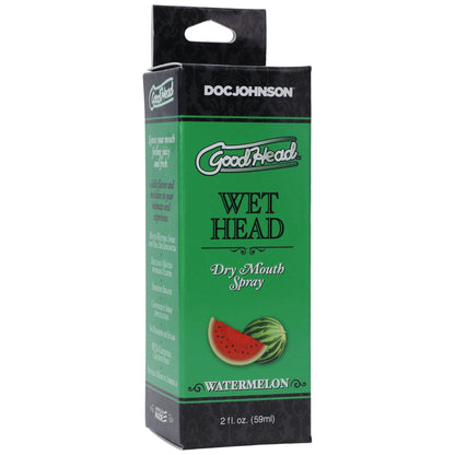 Goodhead - Wet Head - Dry Mouth Spray - Watermelon - 2 Fl. Oz. - Love It Wet