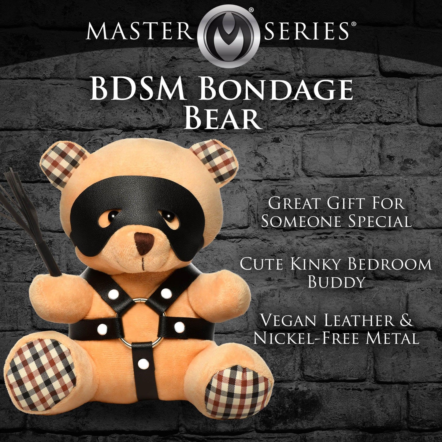 BDSM Teddy Bear Plush - Love It Wet