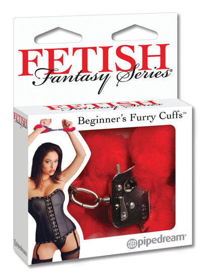 Fetish Fantasy Series Beginner's Furry Cuffs - Black - Love It Wet