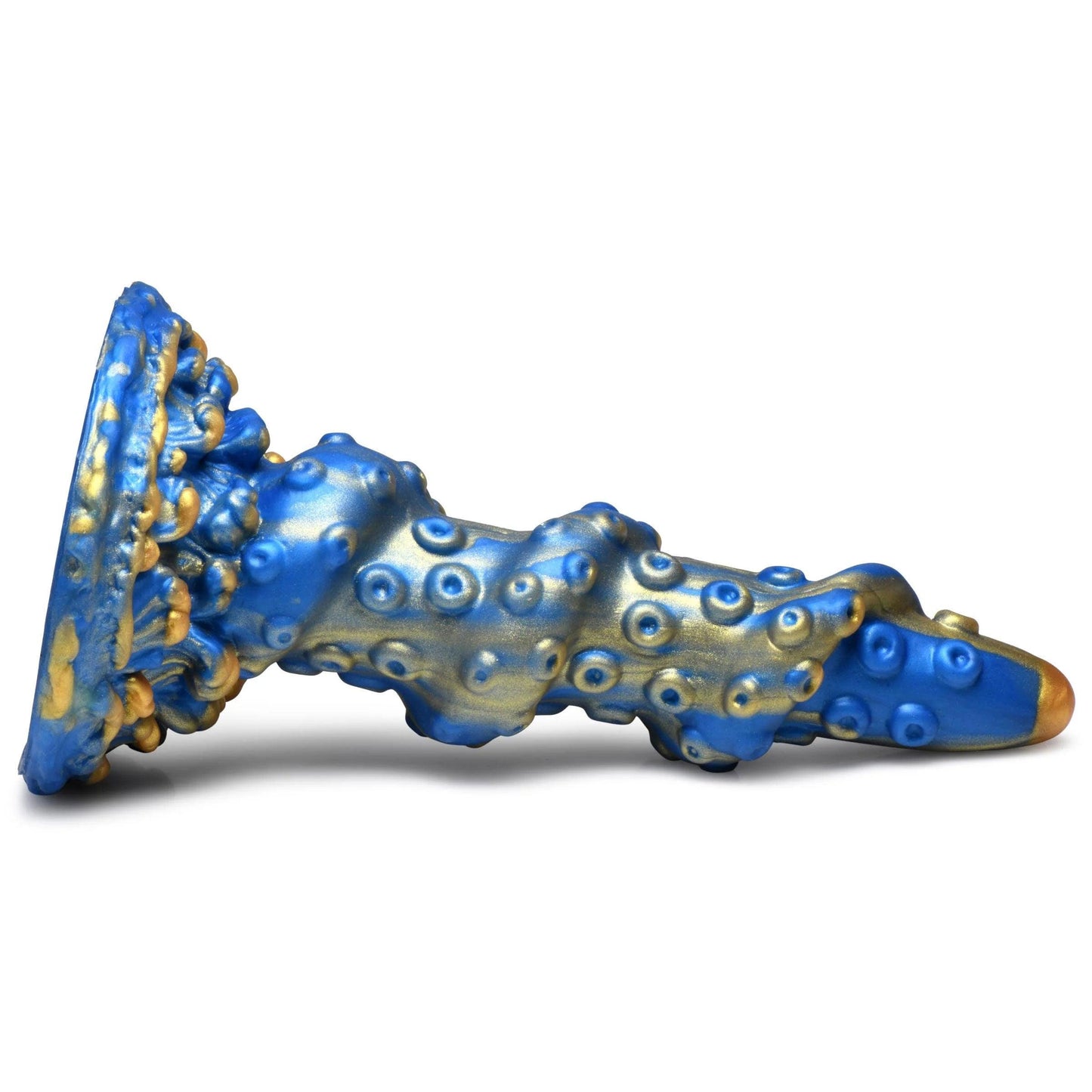 Lord Kraken Tentacled Silicone Dildo - Blue - Love It Wet