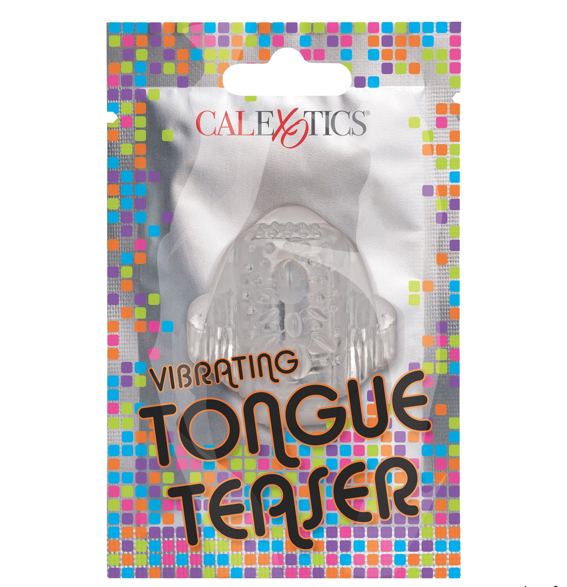 Foil Pack Vibrating Tongue Teaser - Clear - Love It Wet