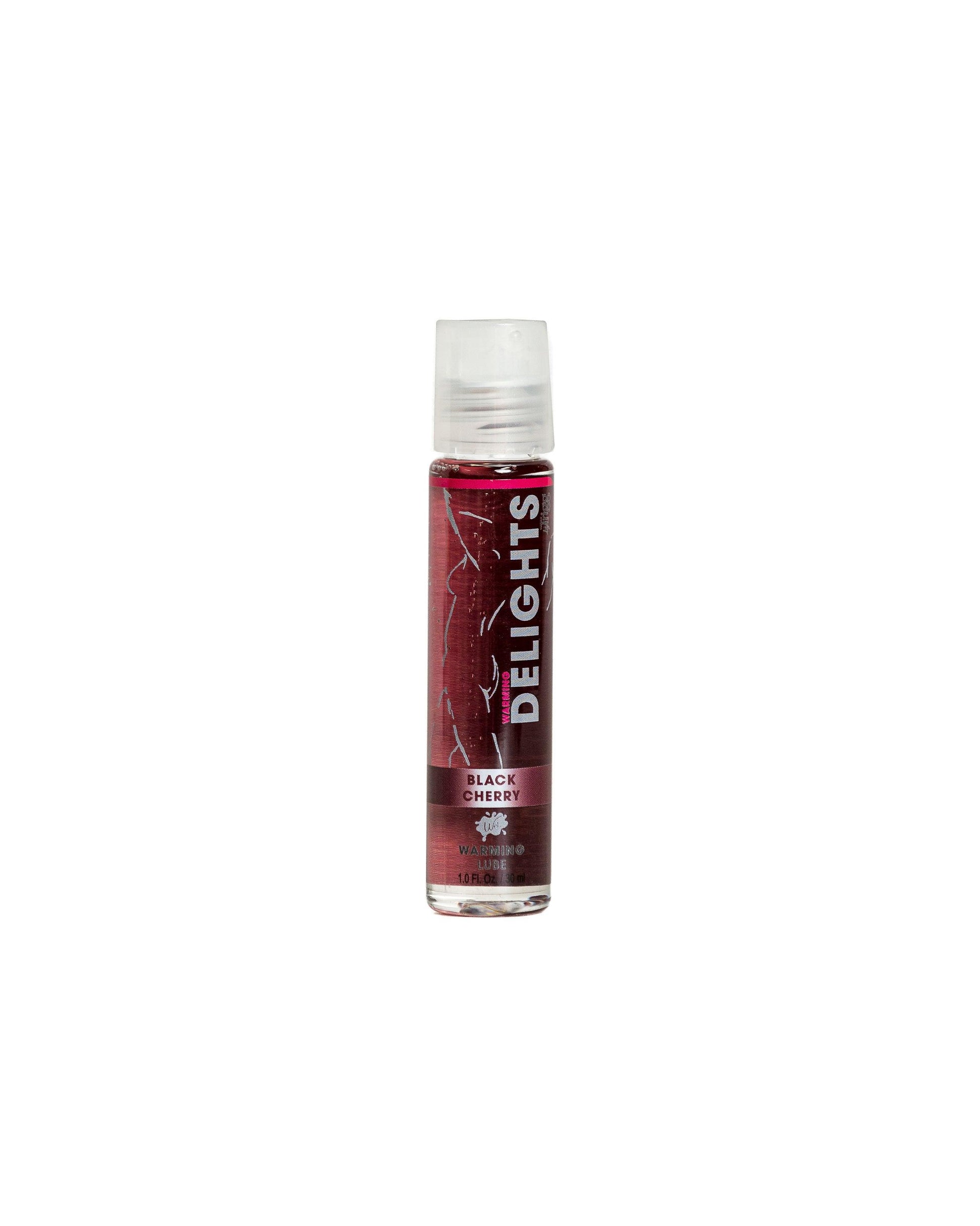 Warming Delights - Black Cherry - Flavored Lube 4 Oz - Love It Wet