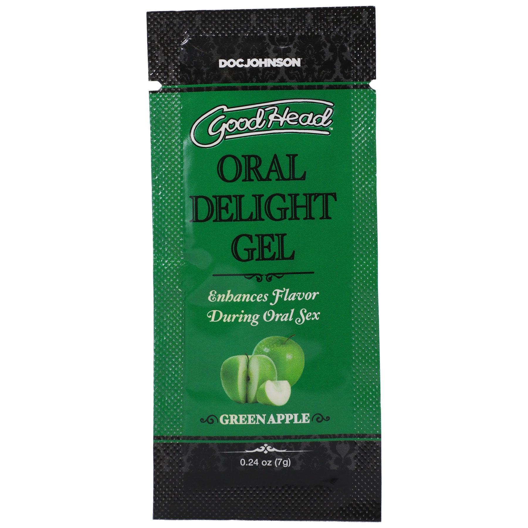 Goodhead - Oral Delight Gel - Green Apple - 0.24 Oz - Love It Wet