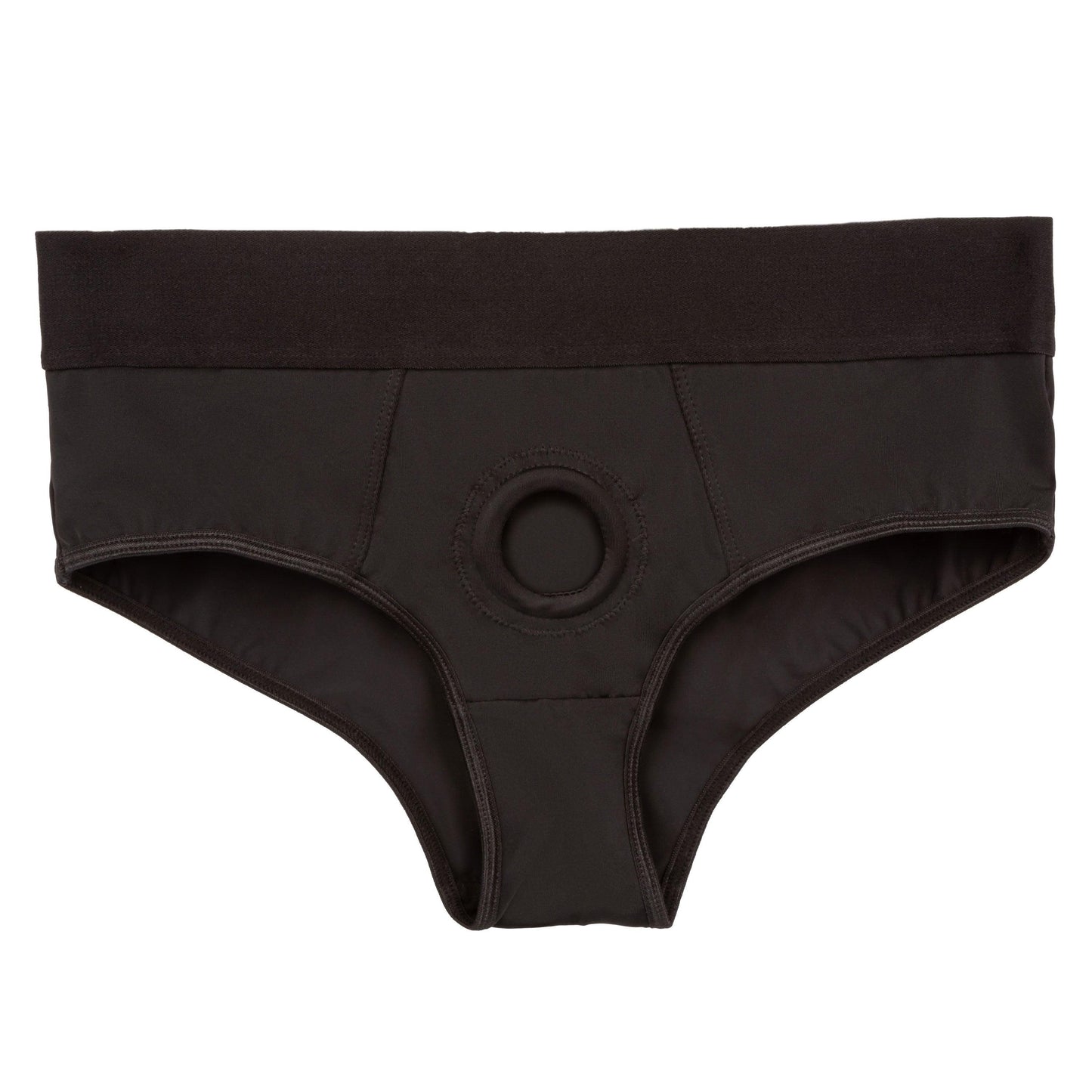 Boundless Backless Brief - S/m - Black - Love It Wet