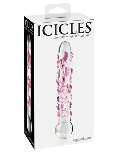 Icicles No. 7 - Clear / Pink - Love It Wet