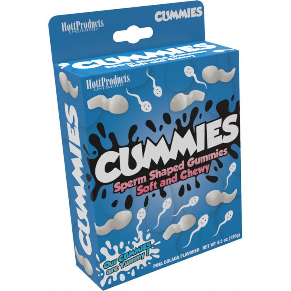 Sperm Shape Gummies Pina Colada Flavored 4.2oz - Love It Wet