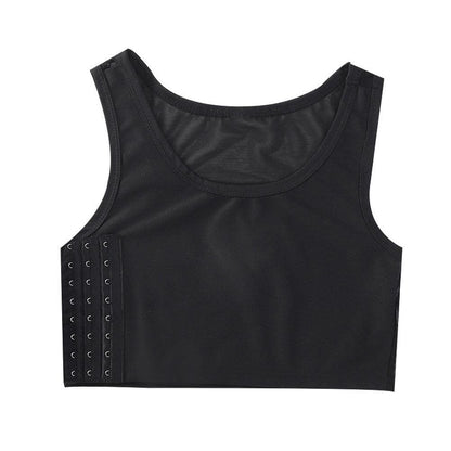 Gender Fluid Chest Compression Binder - 3xl - Black - Love It Wet