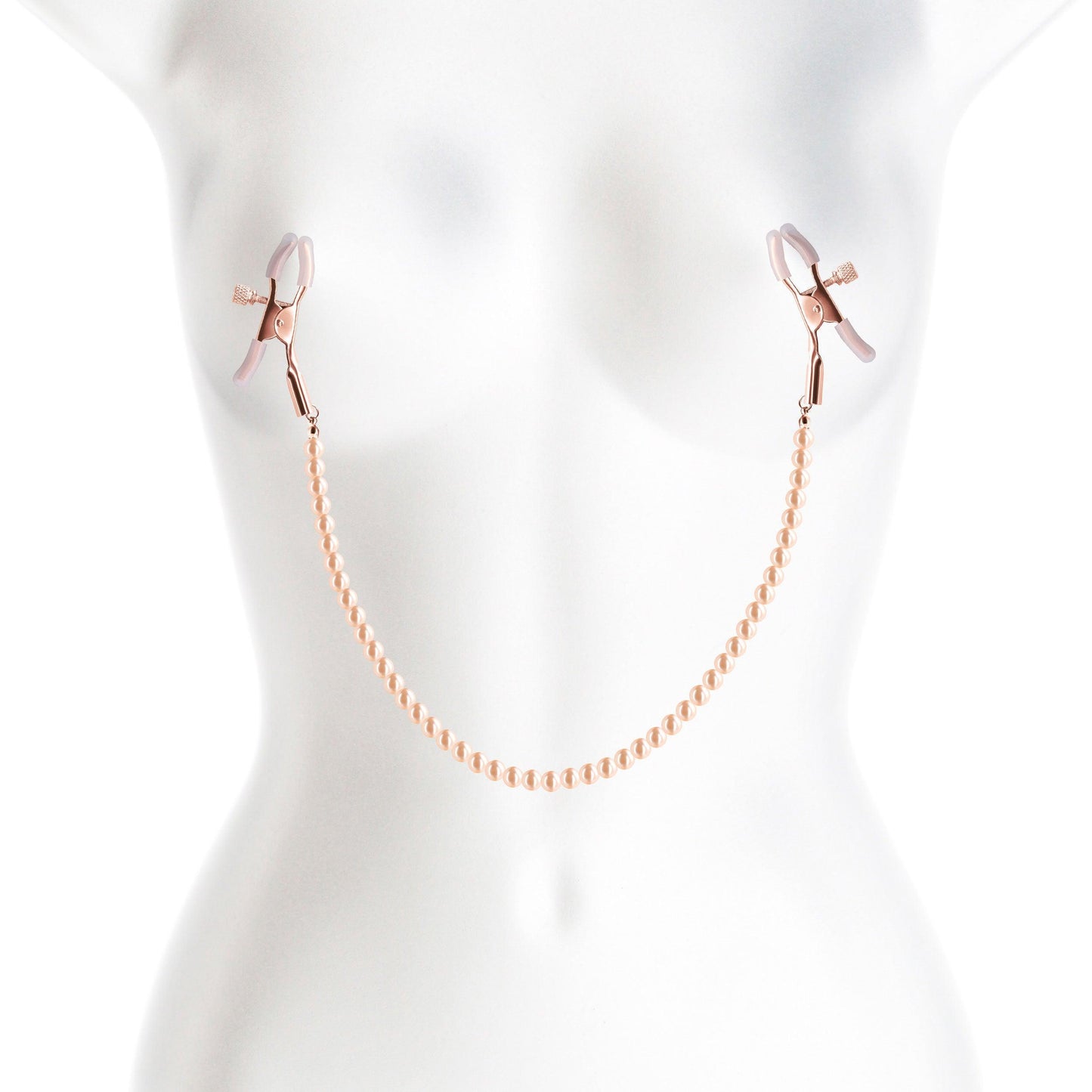 Bound - Nipple Clamps - Dc1 - Rose Gold - Love It Wet