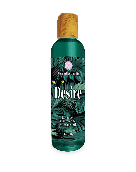 Desire Pheromone Massage Oil 4 Oz - Lavender - Love It Wet