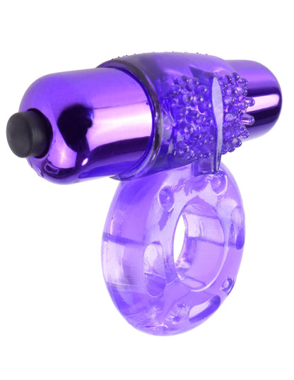 Fantasy C-Ringz Vibrating Super Ring Purple - Love It Wet