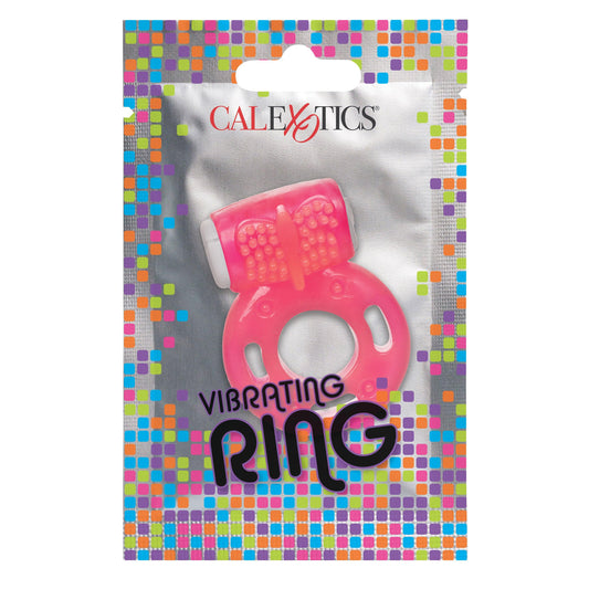 Foil Pack Vibrating Ring - Pink - Love It Wet