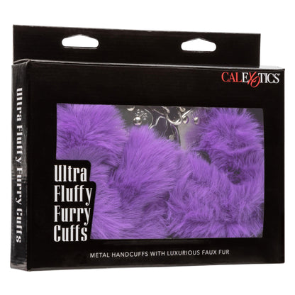 Ultra Fluffy Furry Cuffs - Black - Love It Wet