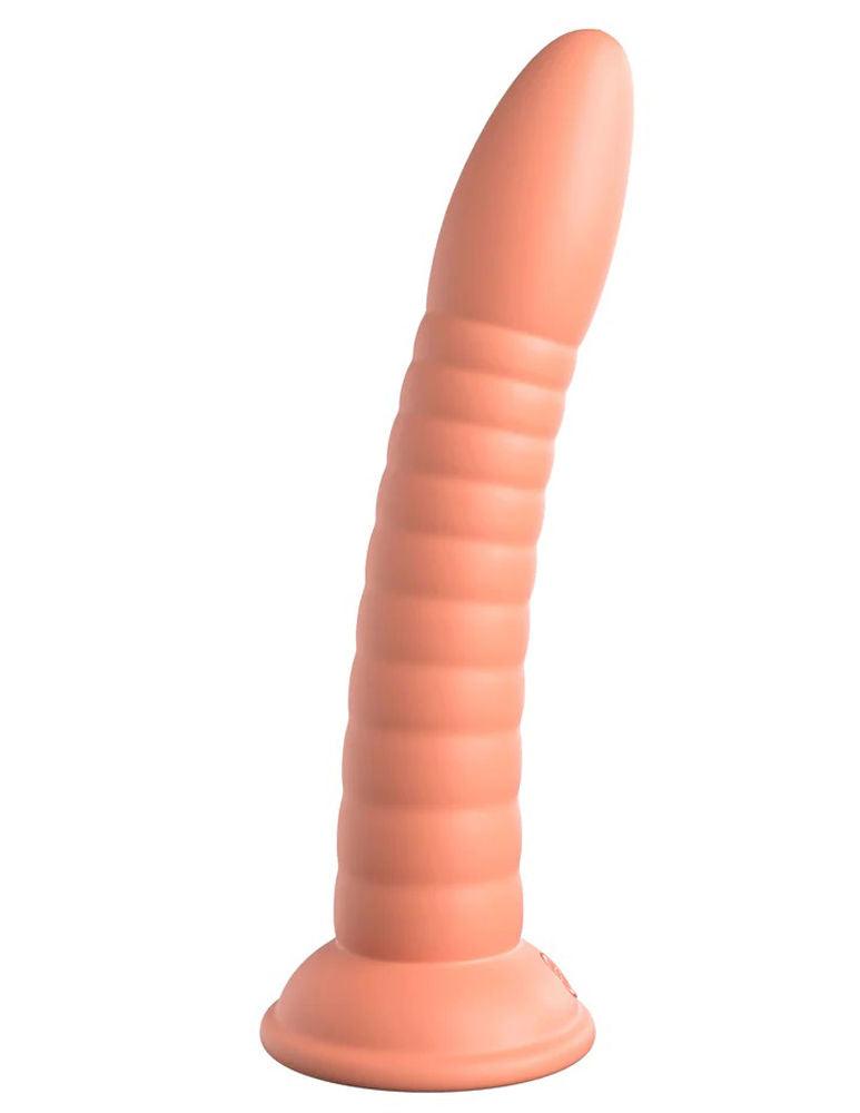 Dillio Platinum - Wild Thing 7 Inch Dildo - Peach - Love It Wet