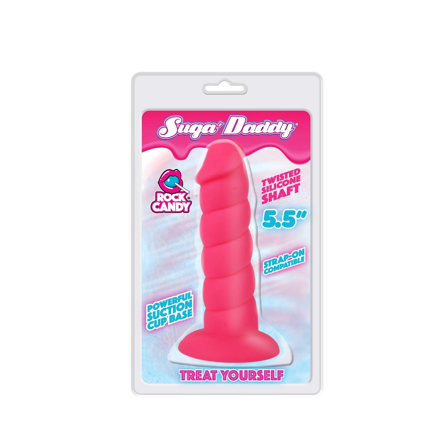 Suga-Daddy 5.5 Inch Dong - Pink - Love It Wet