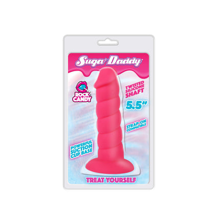 Suga-Daddy 5.5 Inch Dong - Pink - Love It Wet