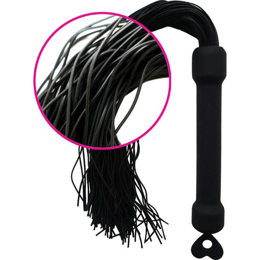 Whip It! Black Tassel Whip - Love It Wet