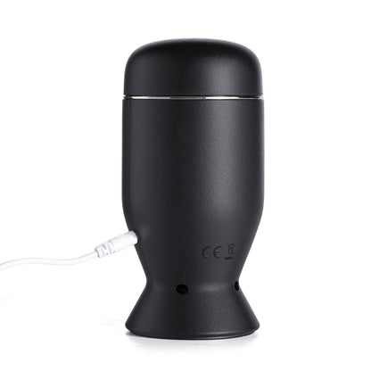 Priti - Automatic Rotating Penis Stimulator - Black - Love It Wet