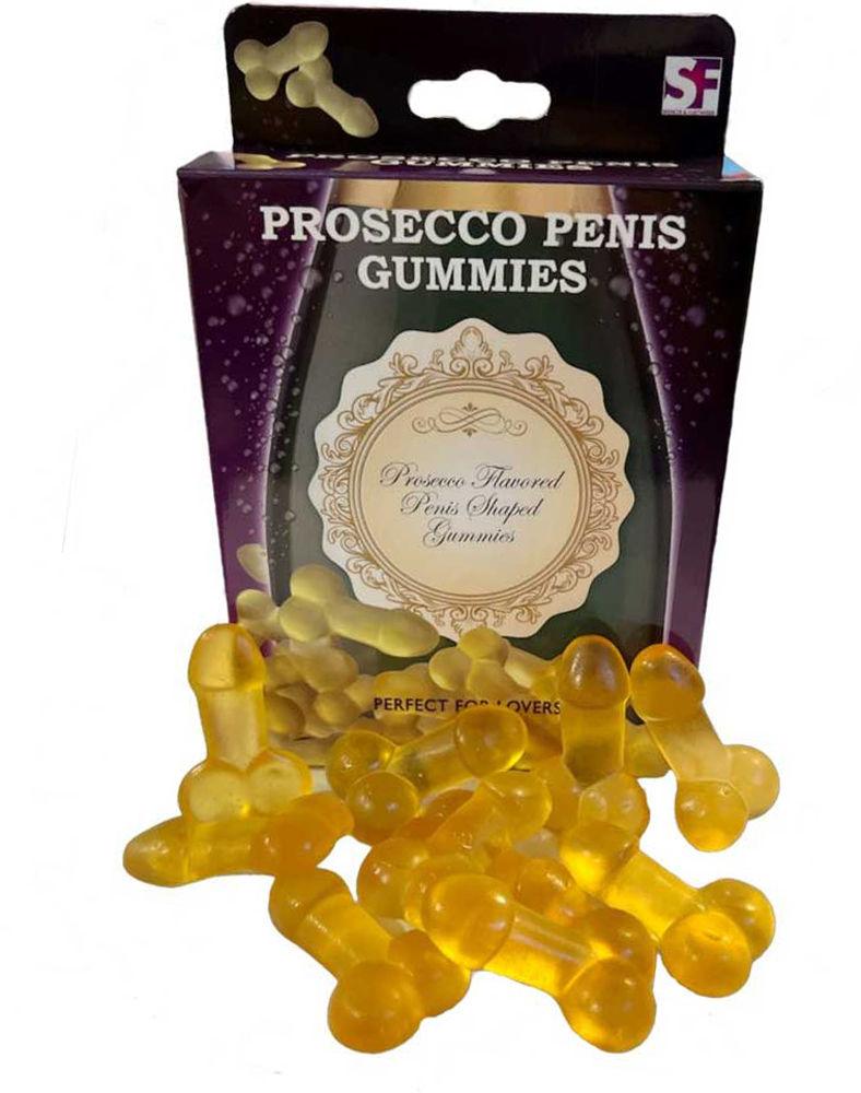 Prosecco Willies - Penis Gummies - Champagne - Love It Wet