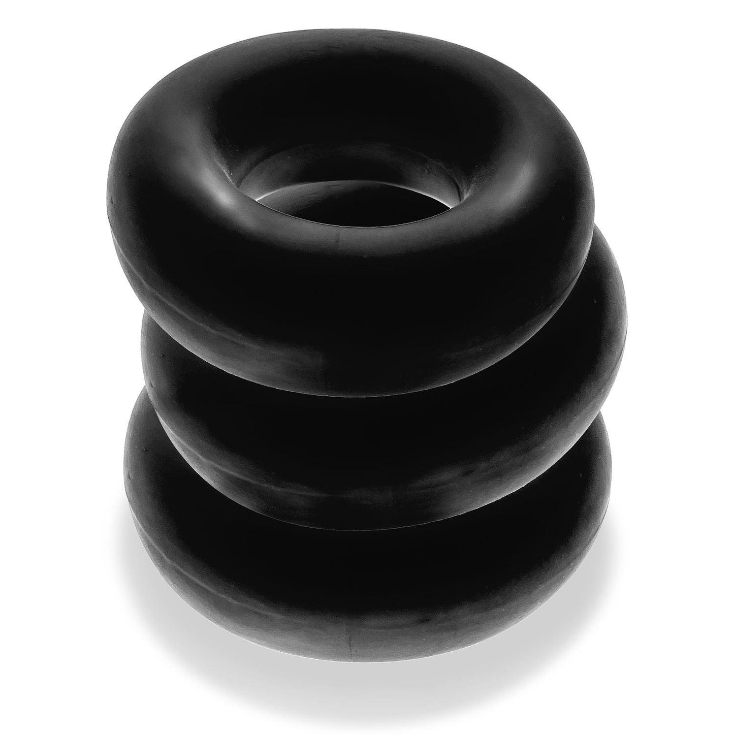 Fat Willy 3-Pack Jumbo C-Rings - Black - Love It Wet