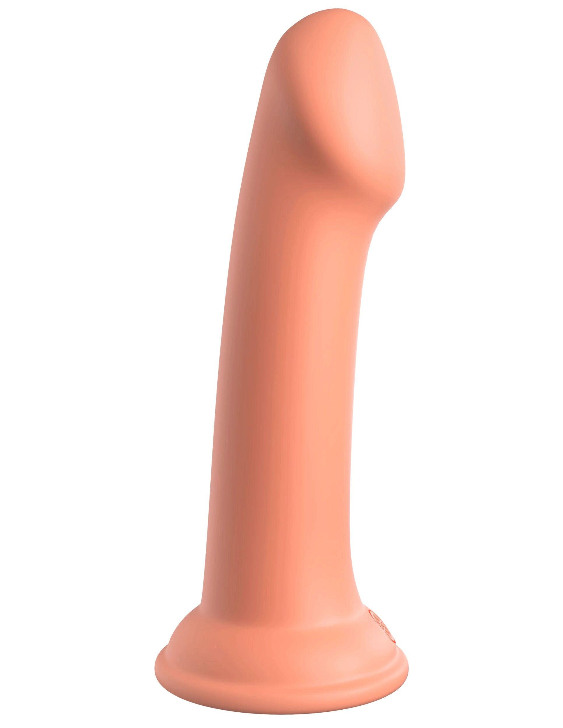 Dillio Platinum - Big Hero 6 Inch Dildo - Peach - Love It Wet