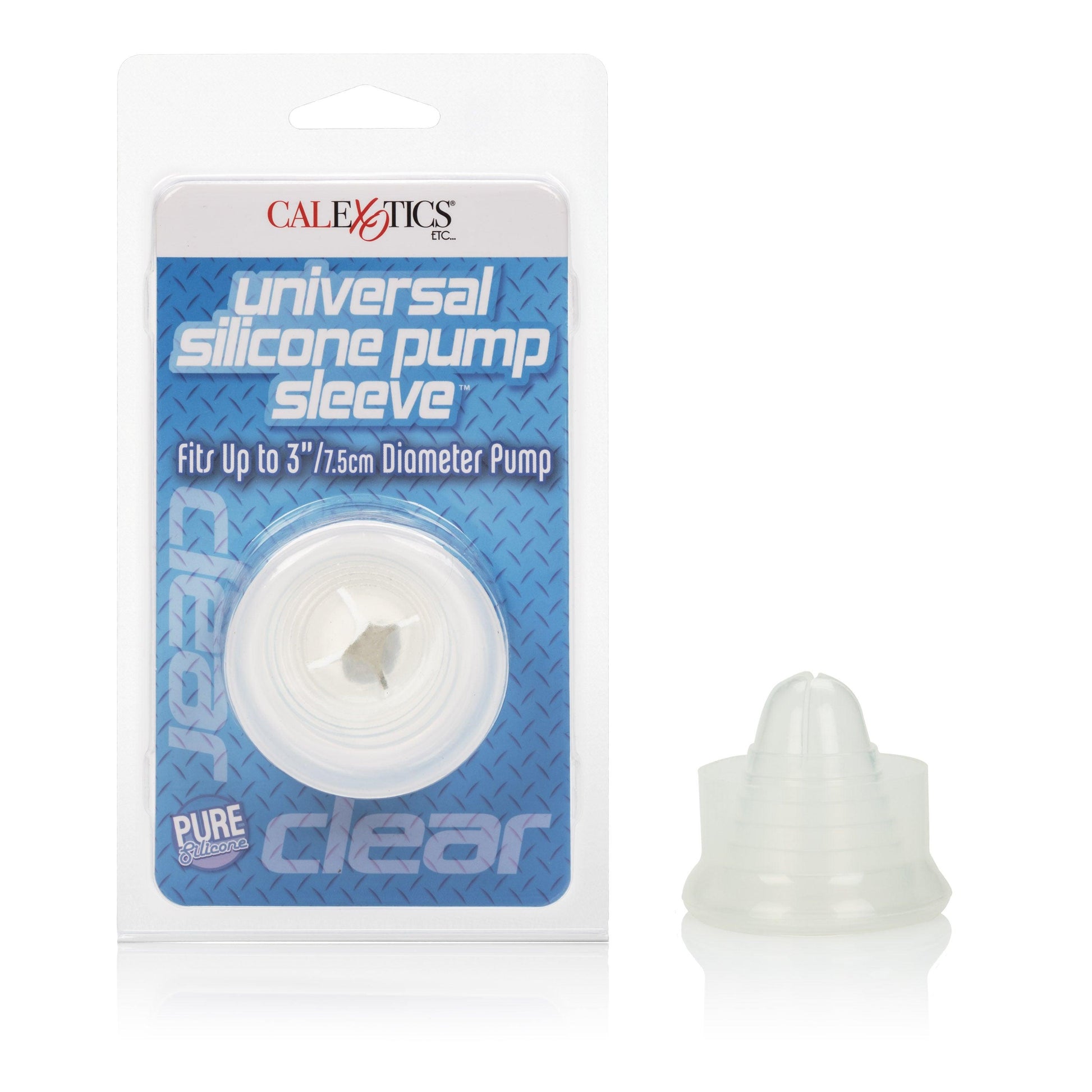 Universal Silicone Pump Sleeve - Clear - Love It Wet