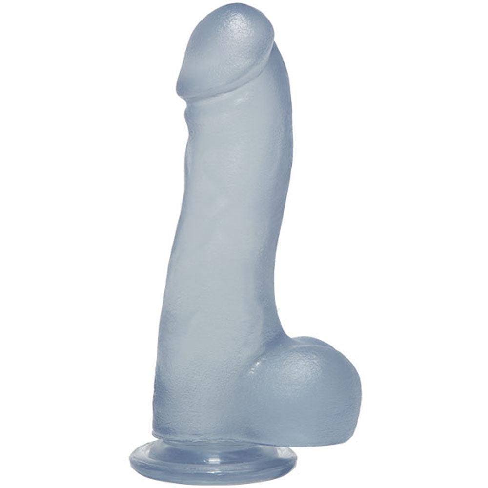 Crystal Jellies - 7.5 Inch Master Cock With Balls - Love It Wet