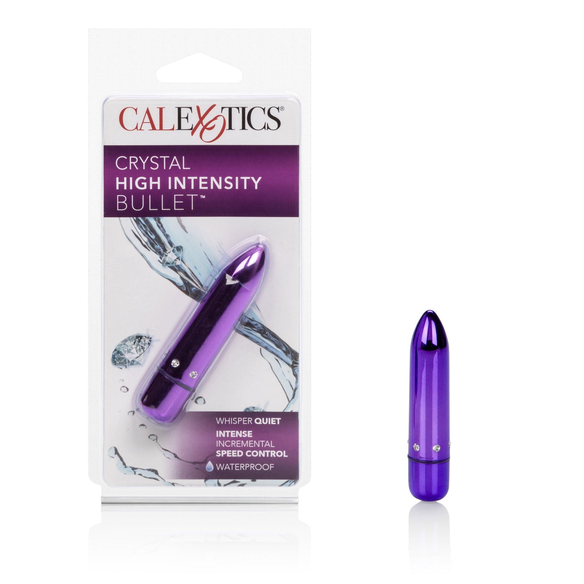 Crystal High Intensity Bullet - Purple - Love It Wet