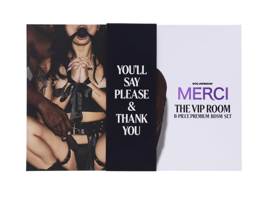 Merci - the Vip Room - BDSM Premium Set - Black - Love It Wet