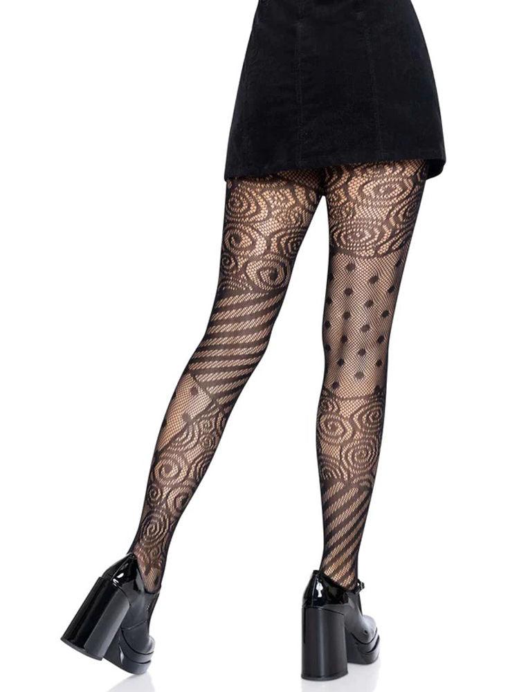 Doll Net Tights - One Size - Black - Love It Wet