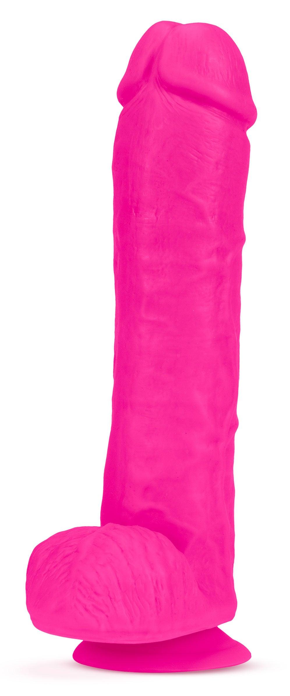 Au Naturel - Bold - Big John - 11 Inch Dildo - Pink - Love It Wet