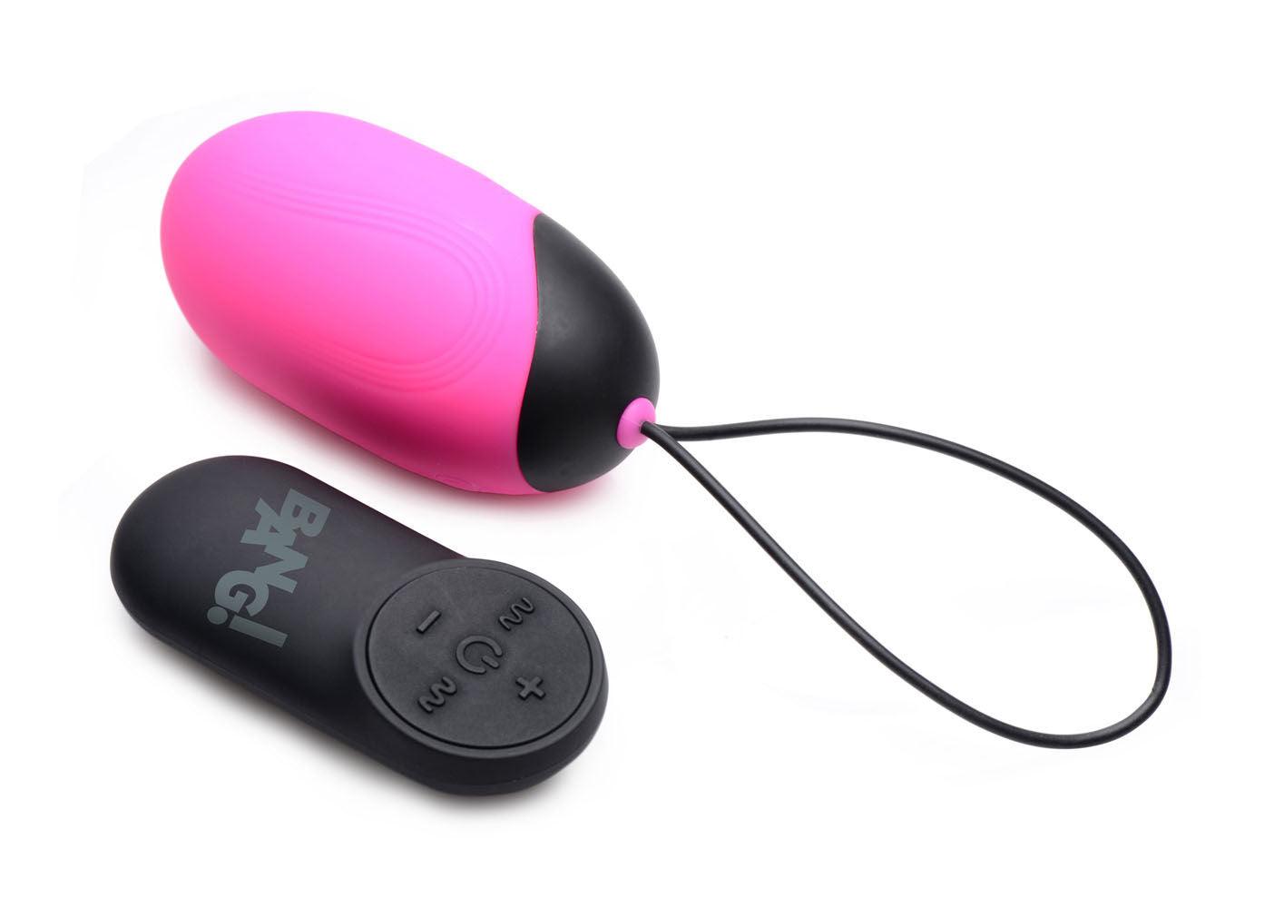 Bang XL Silicone Vibrating Egg - Pink - Love It Wet