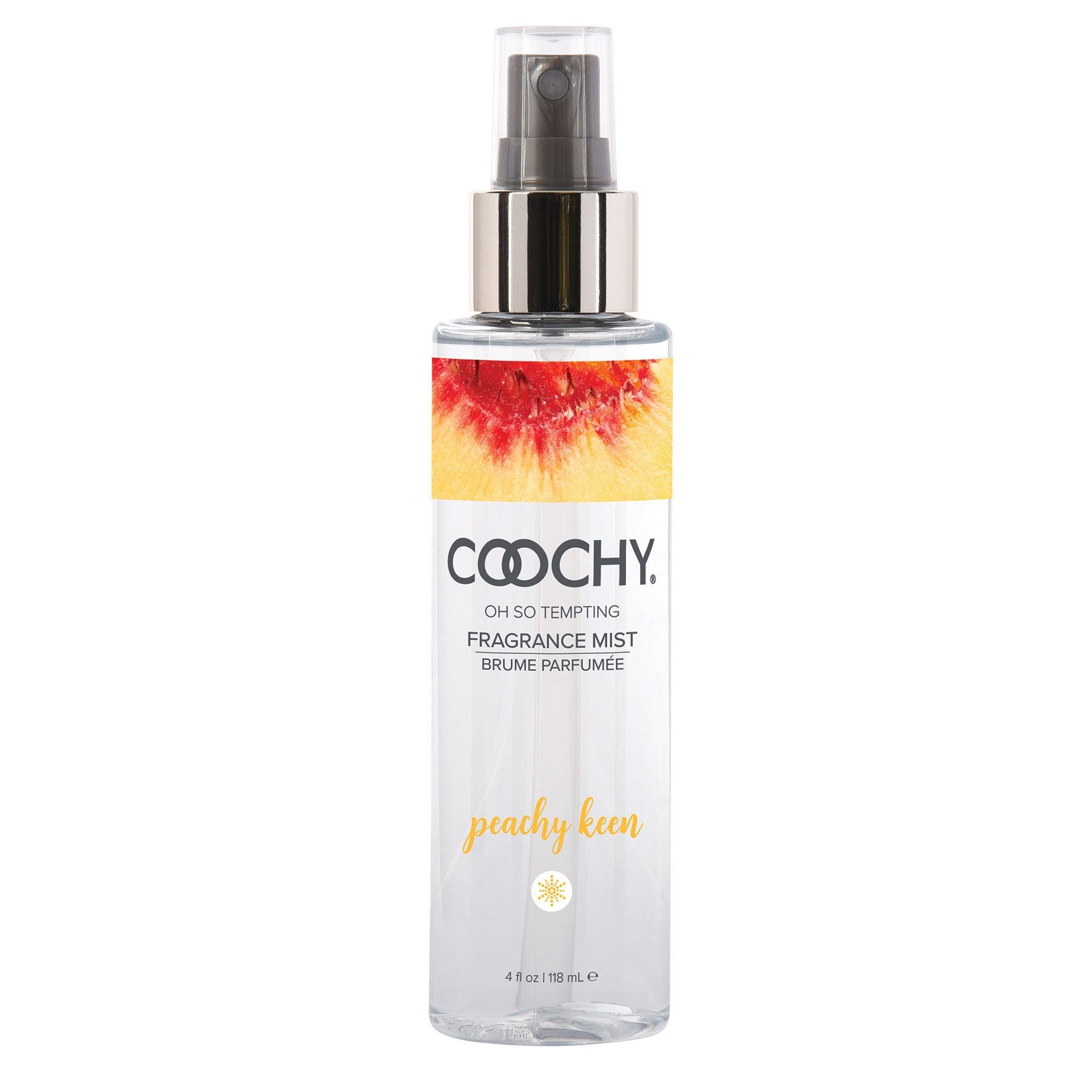 Coochy Oh So Tempting Fragrance Mist - Peachy Keen - 4 Fl. Oz. - Love It Wet