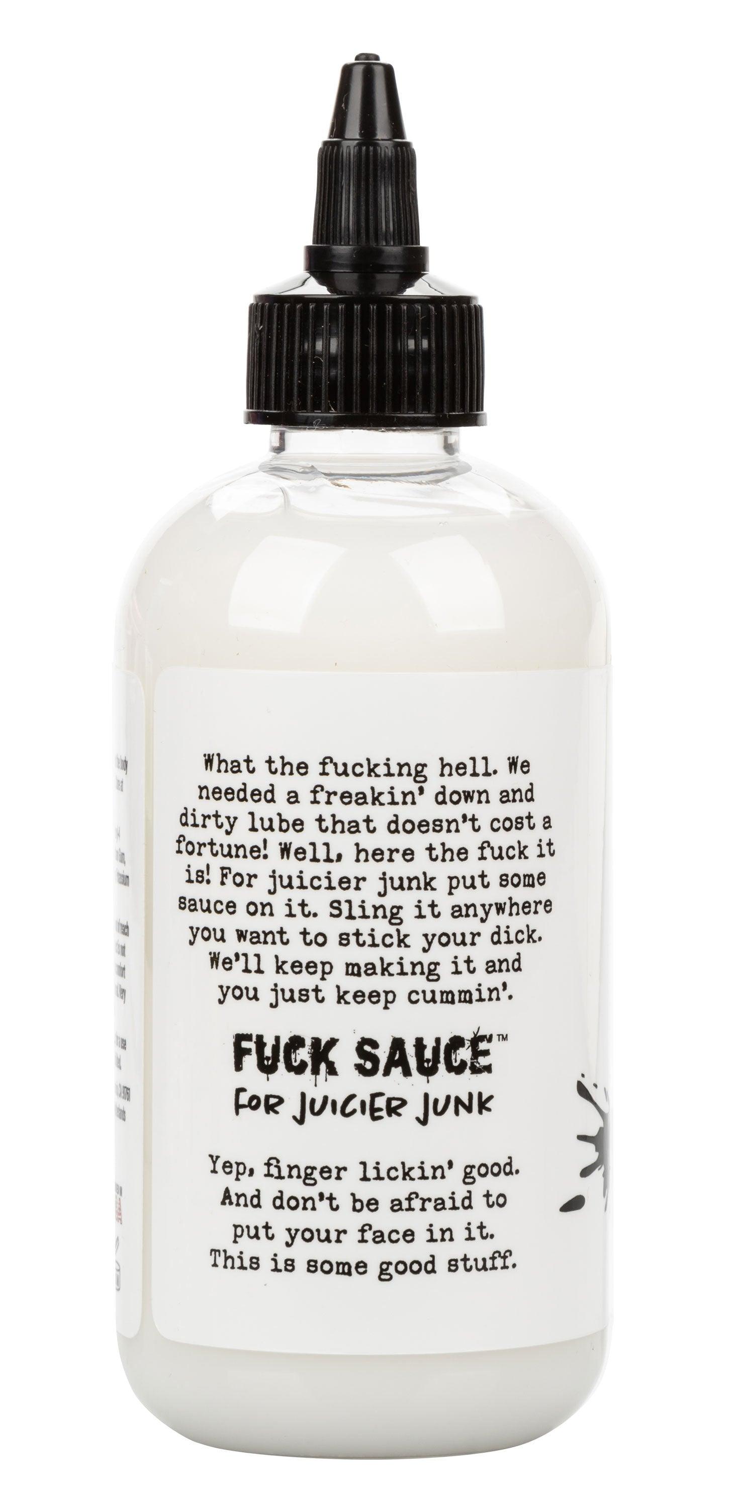 Fuck Sauce Cum Scented Lubricant 8 Oz - Love It Wet